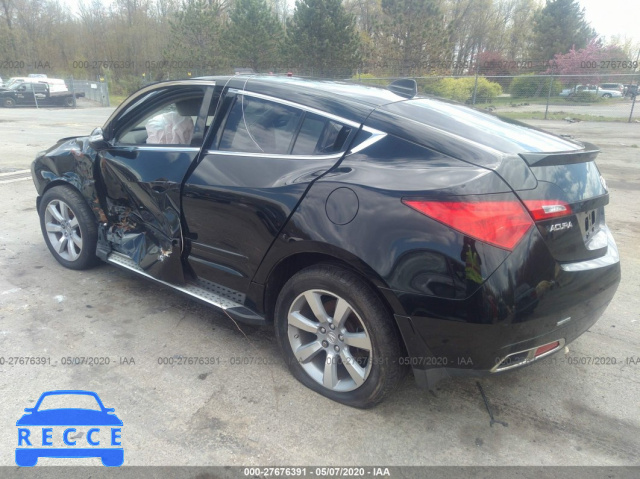 2011 ACURA ZDX TECH PKG 2HNYB1H45BH500299 image 2