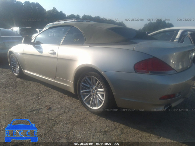 2006 BMW 6 SERIES 650CI WBAEK13486CN75150 зображення 2