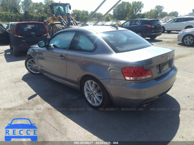 2012 BMW 1 SERIES 128I WBAUP9C56CVL91667 image 2