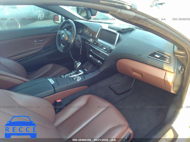 2012 BMW 6 SERIES 640I WBALW7C58CC618582 image 4