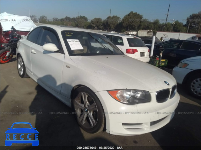 2009 BMW 1 SERIES 128I WBAUP93509VF48816 image 0