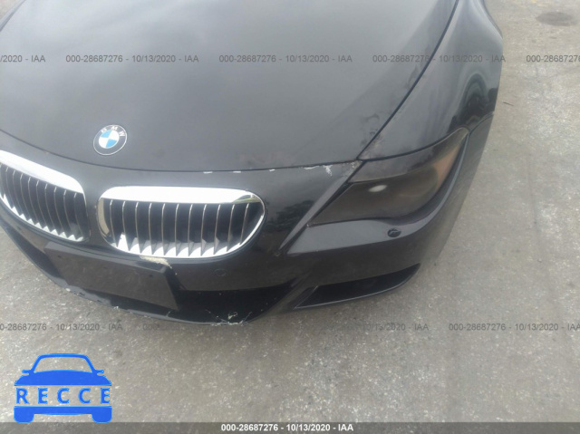 2006 BMW 6 SERIES 650CI WBAEK13466CN78290 зображення 9