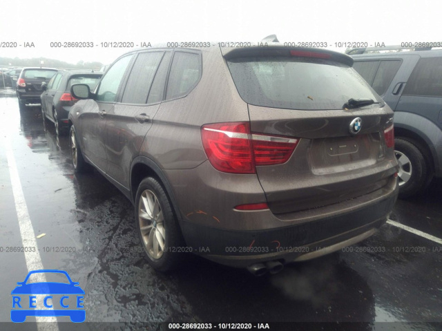 2013 BMW X3 XDRIVE28I 5UXWX9C50D0A25568 image 2