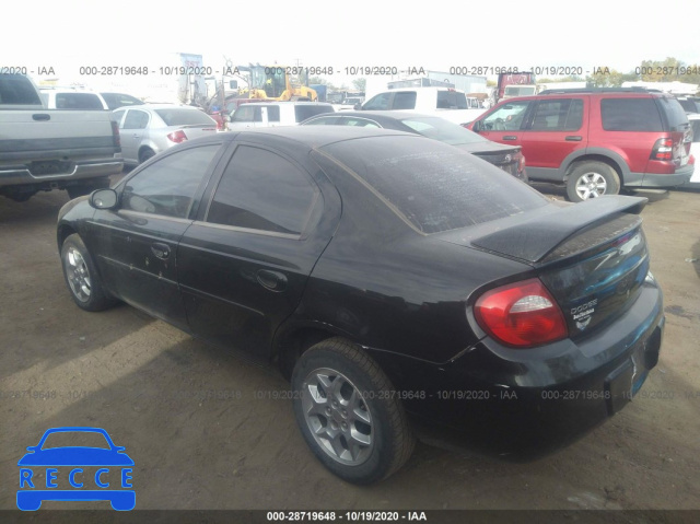 2003 DODGE NEON SXT 1B3ES56C13D237190 image 2