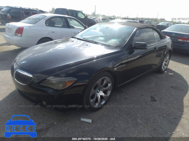 2006 BMW 6 SERIES 650CI WBAEK13476CN79819 зображення 1