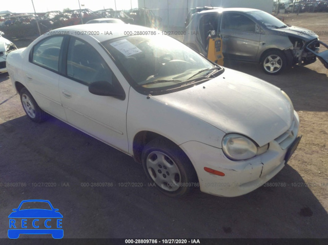 2002 DODGE NEON BASE 1B3ES26C72D522991 зображення 0