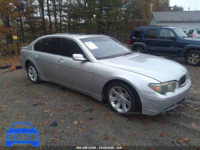 2004 BMW 7 SERIES 745LI WBAGN63504DS51932 image 0