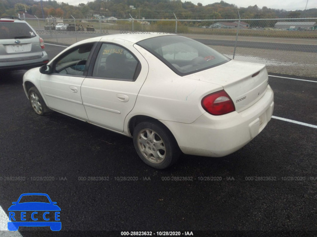 2005 DODGE NEON SXT 1B3ES56C85D122508 image 2