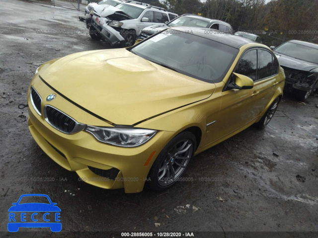 2016 BMW M3 WBS8M9C57G5D31735 image 1