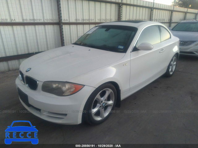 2009 BMW 1 SERIES 128I WBAUP93599VF48362 image 1