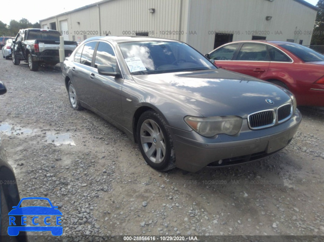 2004 BMW 7 SERIES 745I WBAGL63434DP69739 image 0