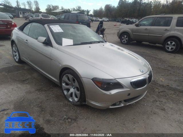 2004 BMW 6 SERIES 645CI WBAEK73404B322068 Bild 0