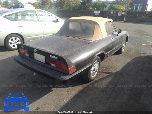 1984 ALFA ROMEO VELOCE 2000 SPIDER ZARBA5412E1018786 image 3