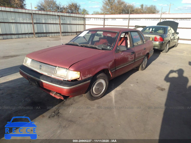 1989 MERCURY TOPAZ GS 1MEPM36X2KK649264 image 1