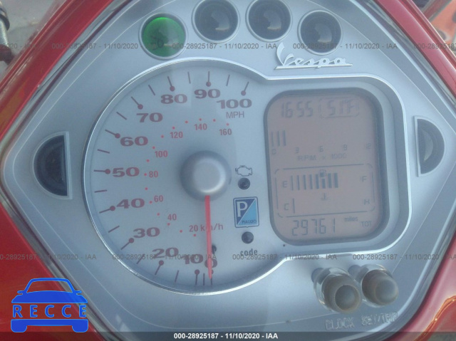 2007 VESPA GTS 250 ZAPM459L375005107 image 6