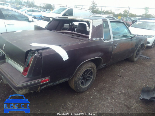 1985 OLDSMOBILE CUTLASS SUPREME BROUGHAM 1G3GM47Y2FP333337 image 3