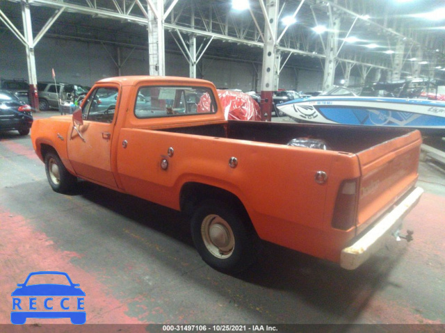 1979 DODGE PICKUP  D14JE9S237781 image 2