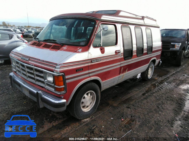 1991 DODGE RAM VAN B250 2B6HB21Z8MK416182 image 1