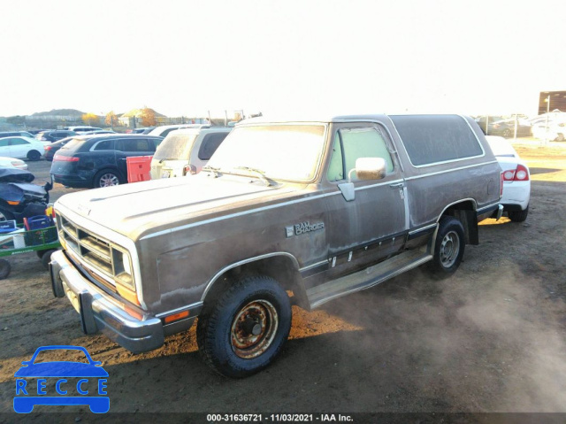 1989 DODGE RAMCHARGER AW-100 3B4GM17Y8KM932920 зображення 1