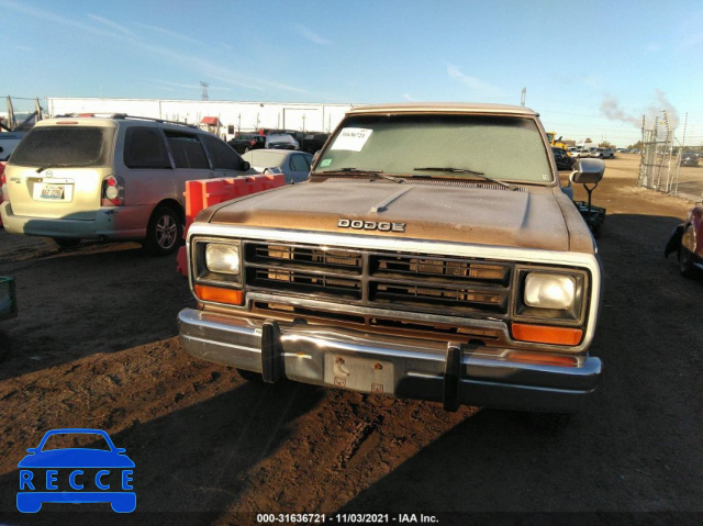 1989 DODGE RAMCHARGER AW-100 3B4GM17Y8KM932920 зображення 5