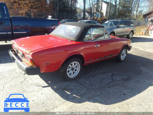 1981 FIAT 124 SPIDER ZFAAS00B4B8186511 Bild 3