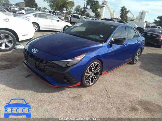 2022 HYUNDAI ELANTRA N KMHLW4AK1NU001270 image 1