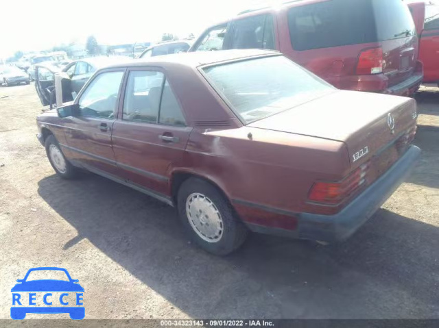 1984 MERCEDES-BENZ 190 D 2.2 WDBDB22A3EA047391 Bild 2