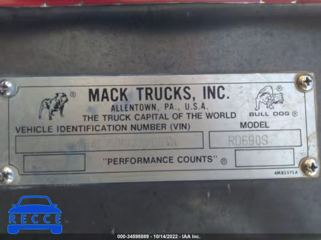 1997 MACK RD690S RD600 1M2P264C2VM022268 image 8