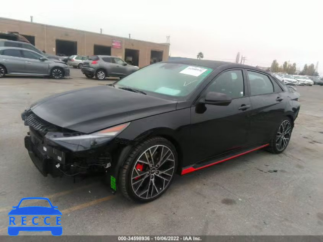 2022 HYUNDAI ELANTRA N KMHLW4AK0NU006993 image 1