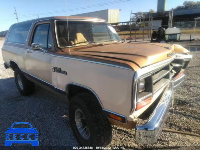 1986 DODGE RAMCHARGER AW-100 3B4HW12T6GM630821 image 0