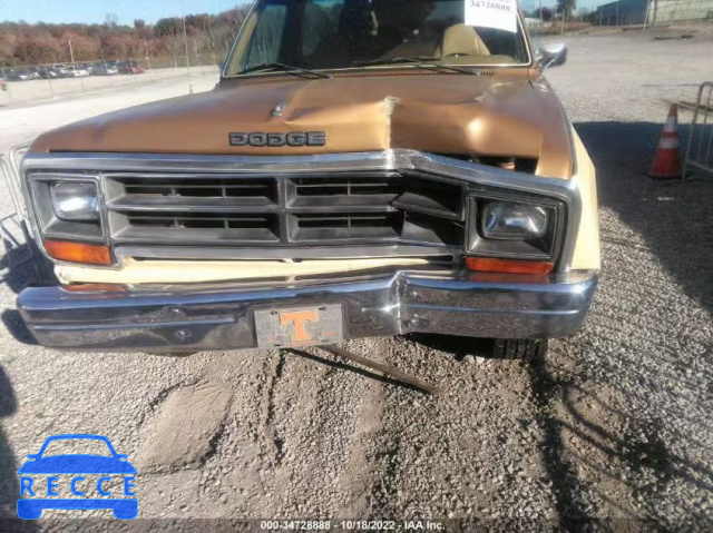 1986 DODGE RAMCHARGER AW-100 3B4HW12T6GM630821 Bild 5