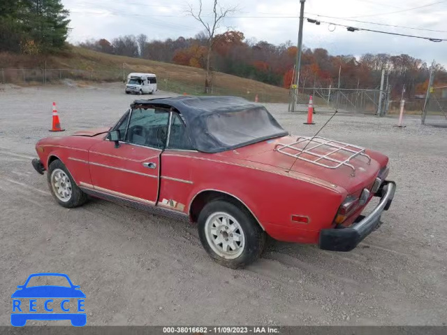 1982 FIAT 124 SPIDER ZFAAS00B1C8188850 Bild 2