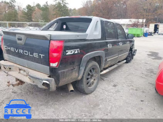 2004 CHEVROLET AVALANCHE 1500 Z71 3GNEK12T64G229420 image 3