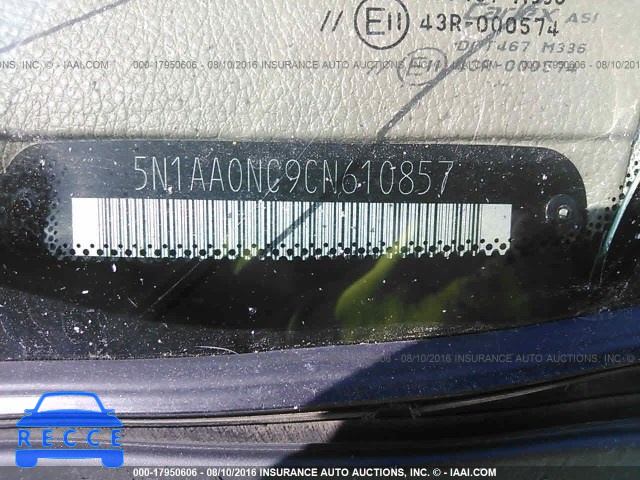 2012 Nissan Armada SV/SL/PLATINUM 5N1AA0NC9CN610857 image 8