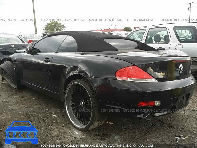 2007 BMW 650 I WBAEK13587CN83985 image 2