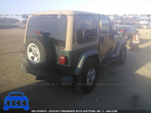 1999 Jeep Wrangler / Tj SPORT 1J4FY19S6XP482885 image 3