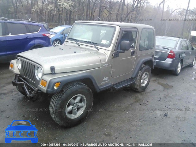 2004 Jeep Wrangler / Tj SPORT 1J4FA49S64P717576 image 1