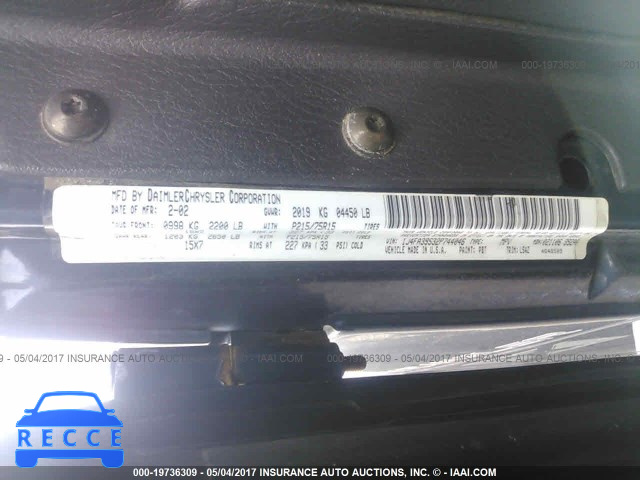 2002 Jeep Wrangler / Tj X 1J4FA39S32P744046 image 8