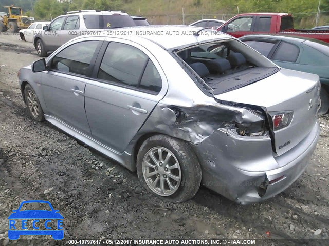 2011 Mitsubishi Lancer ES/ES SPORT JA32U2FU8BU032840 image 2