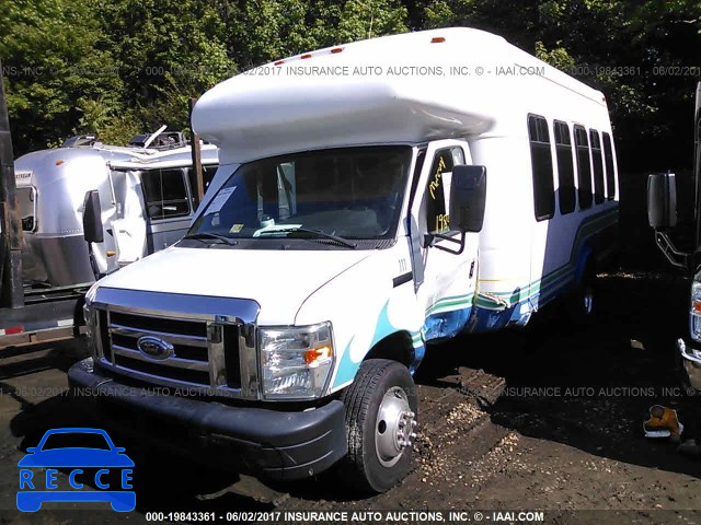 2010 FORD ECONOLINE E450 SUPER DUTY CUTWY VAN 1FDFE4FSXADA90257 image 1