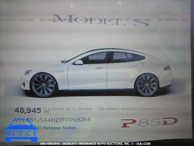 2015 Tesla Model S 85D 5YJSA4H27FFP68264 image 8