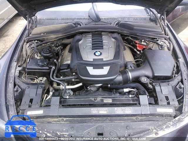 2006 BMW 650 I WBAEH13416CR49807 image 9