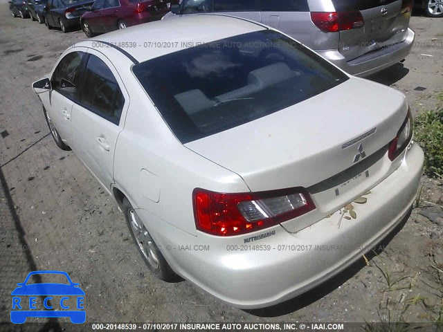 2009 Mitsubishi Galant ES 4A3AB36F19E009752 image 2