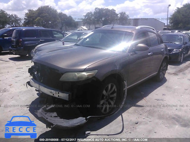 2007 Infiniti FX35 JNRAS08U37X100679 зображення 1