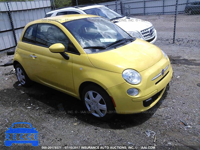 2014 Fiat 500 POP 3C3CFFAR1ET185766 image 0