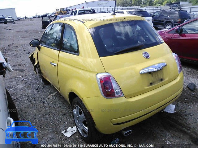 2014 Fiat 500 POP 3C3CFFAR1ET185766 зображення 2