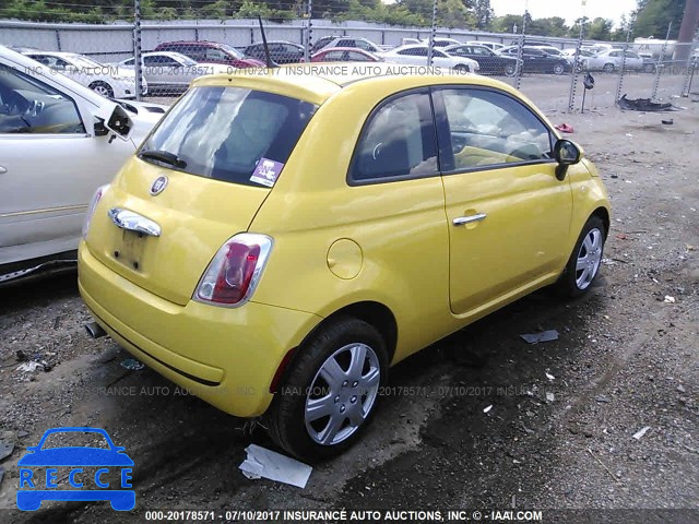 2014 Fiat 500 POP 3C3CFFAR1ET185766 зображення 3