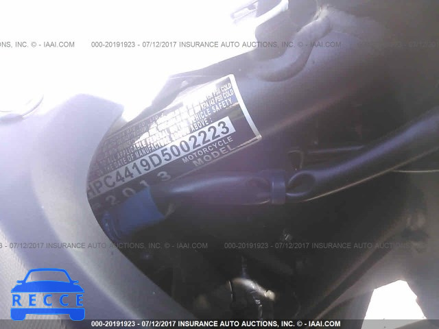2013 Honda CBR500 R MLHPC4419D5002223 image 9