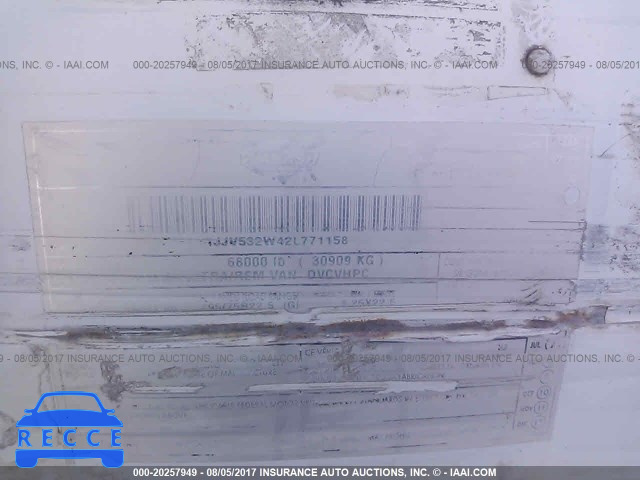 2002 WABASH NATIONAL CORP VAN 1JJV532W42L771158 image 8
