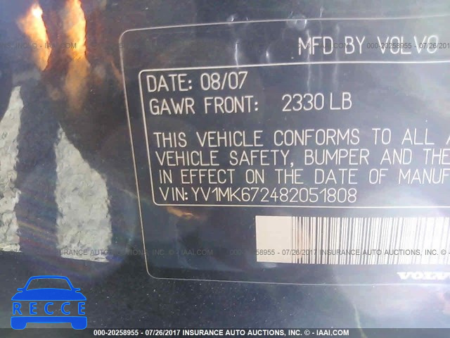 2008 Volvo C30 T5 YV1MK672482051808 Bild 8